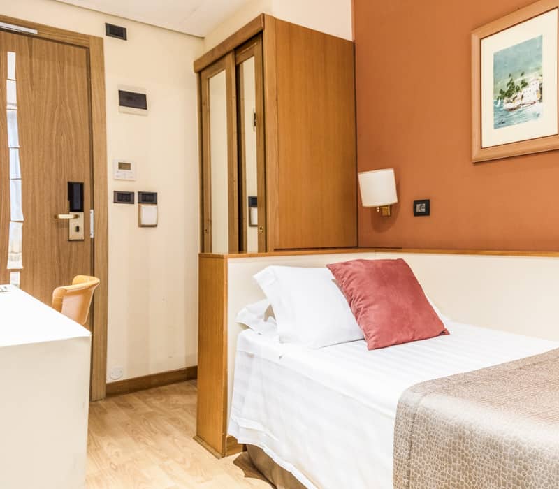 Single Room Hotel Giolli Nazionale Rome8
