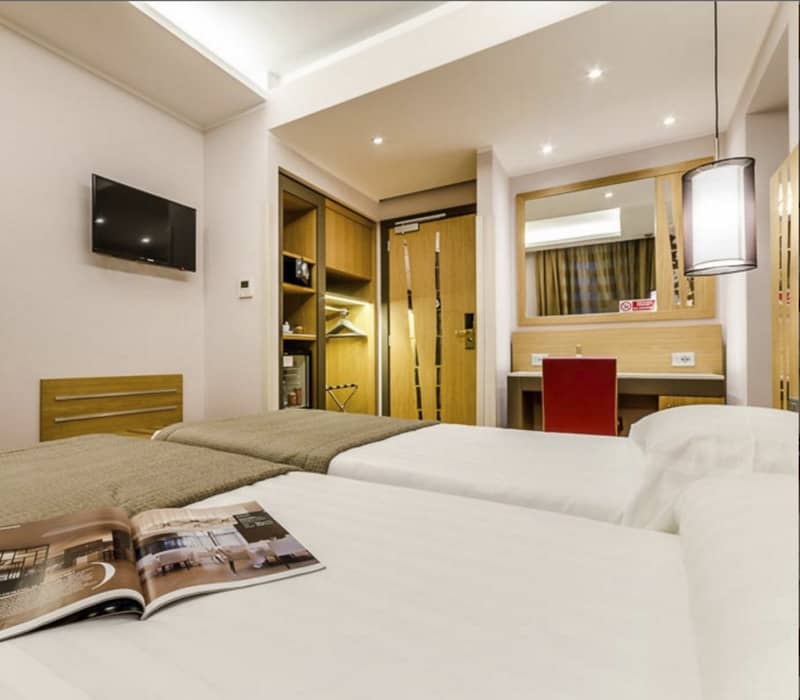 Deluxe Double Room Hotel Giolli Nazionale Rome30