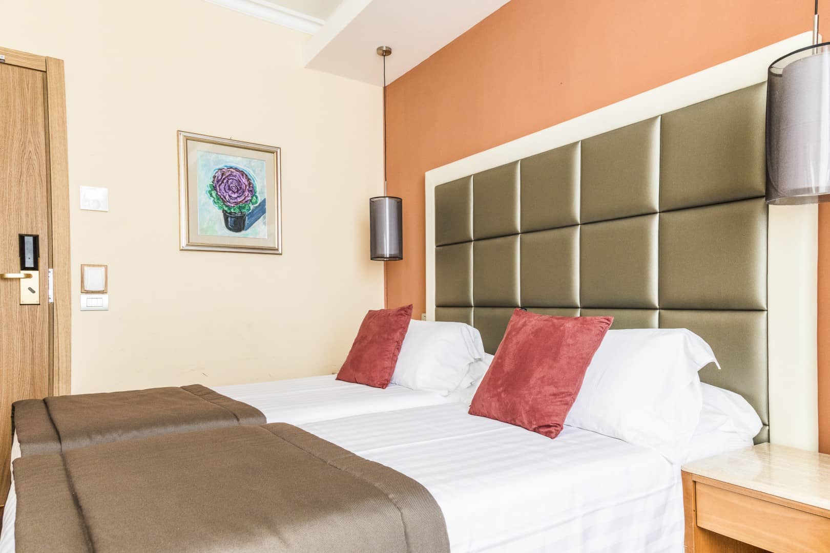 Standard Twin Room Hotel Giolli Nazionale Rome5