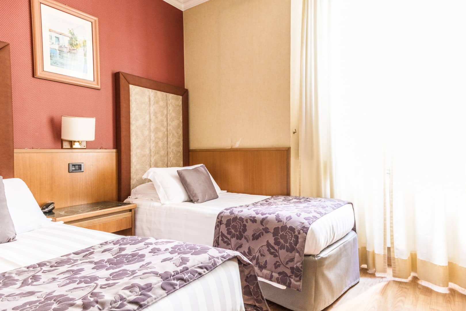 Standard Twin Room Hotel Giolli Nazionale Rome2