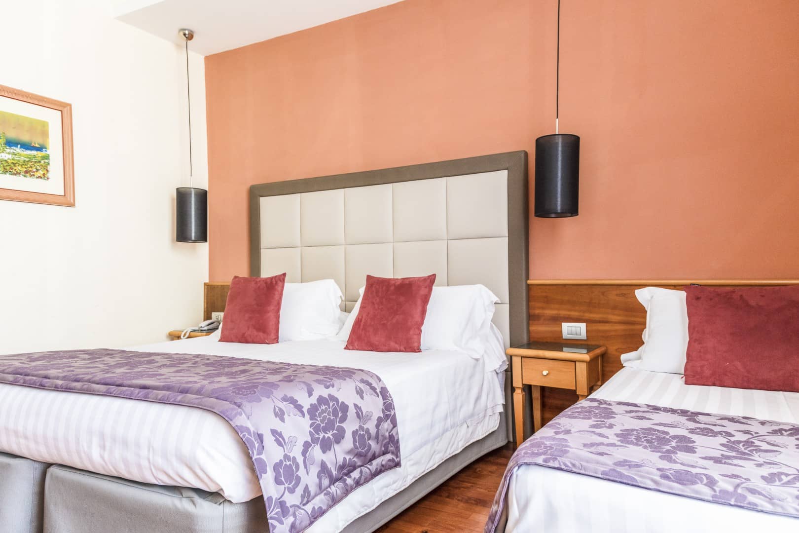 Deluxe Double Room with View Hotel Giolli Nazionale Rome2