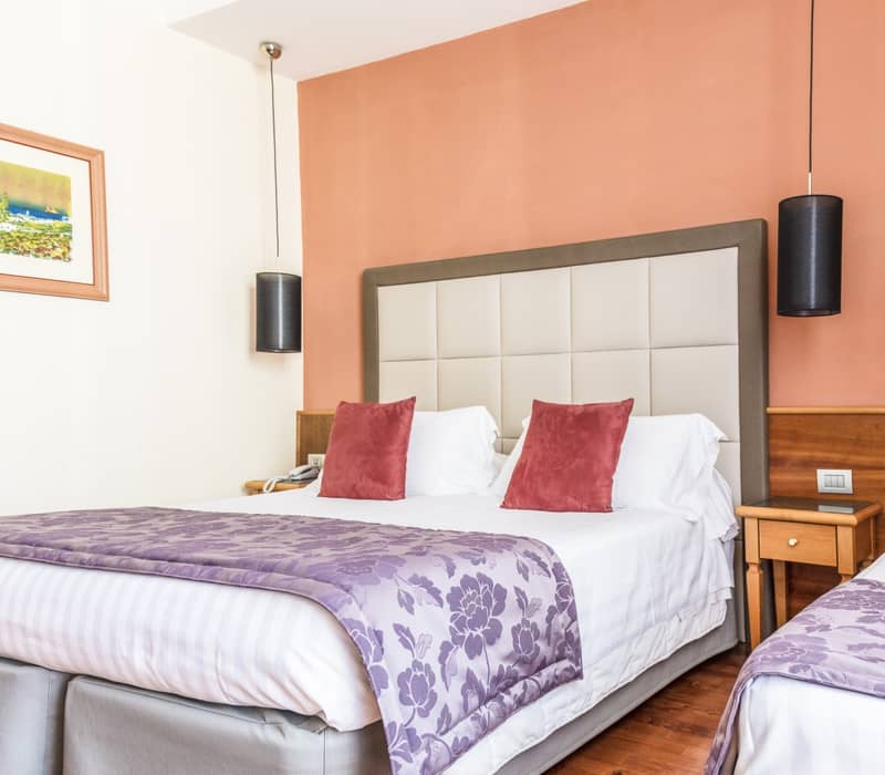 Deluxe Double Room with View Hotel Giolli Nazionale Rome2