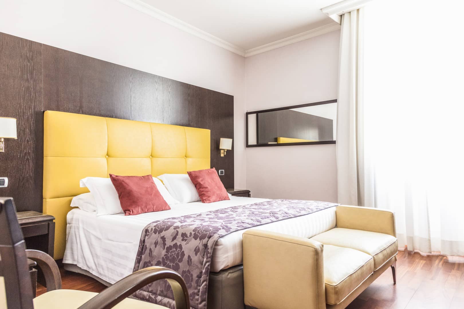 Double Room with View Hotel Giolli Nazionale Rome3
