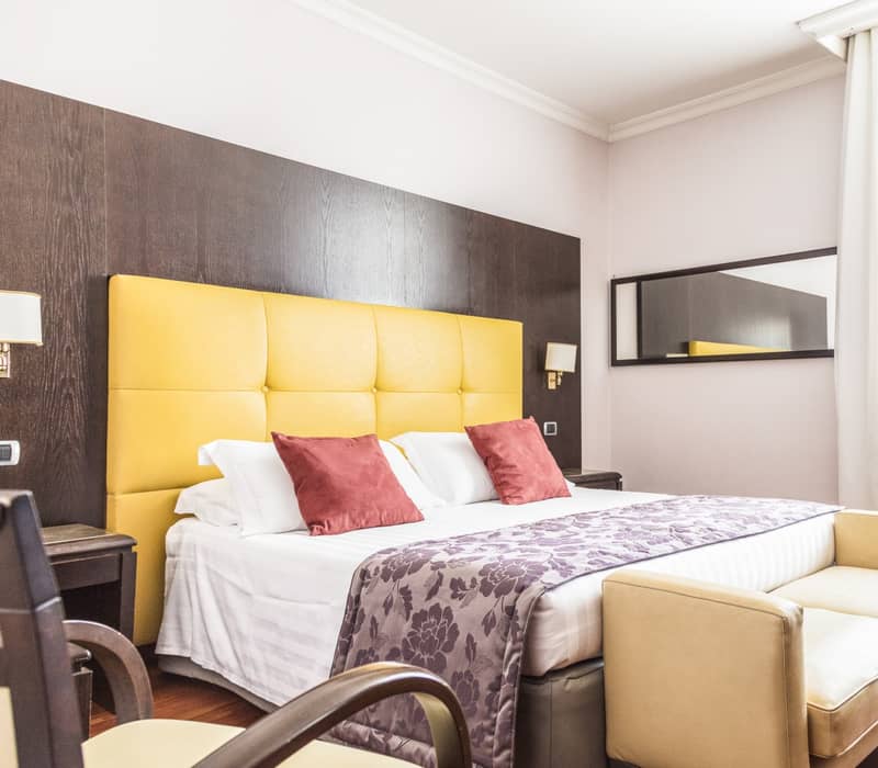 Double Room with View Hotel Giolli Nazionale Rome3