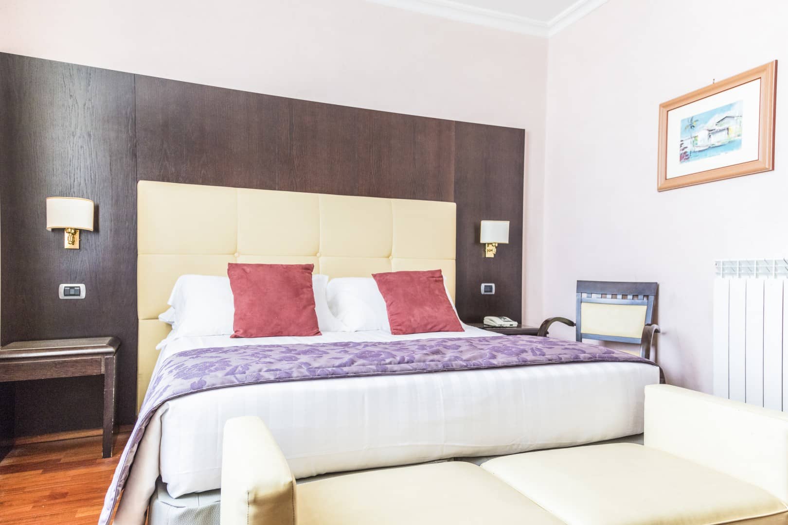 Quadruple Room with View Hotel Giolli Nazionale Rome8