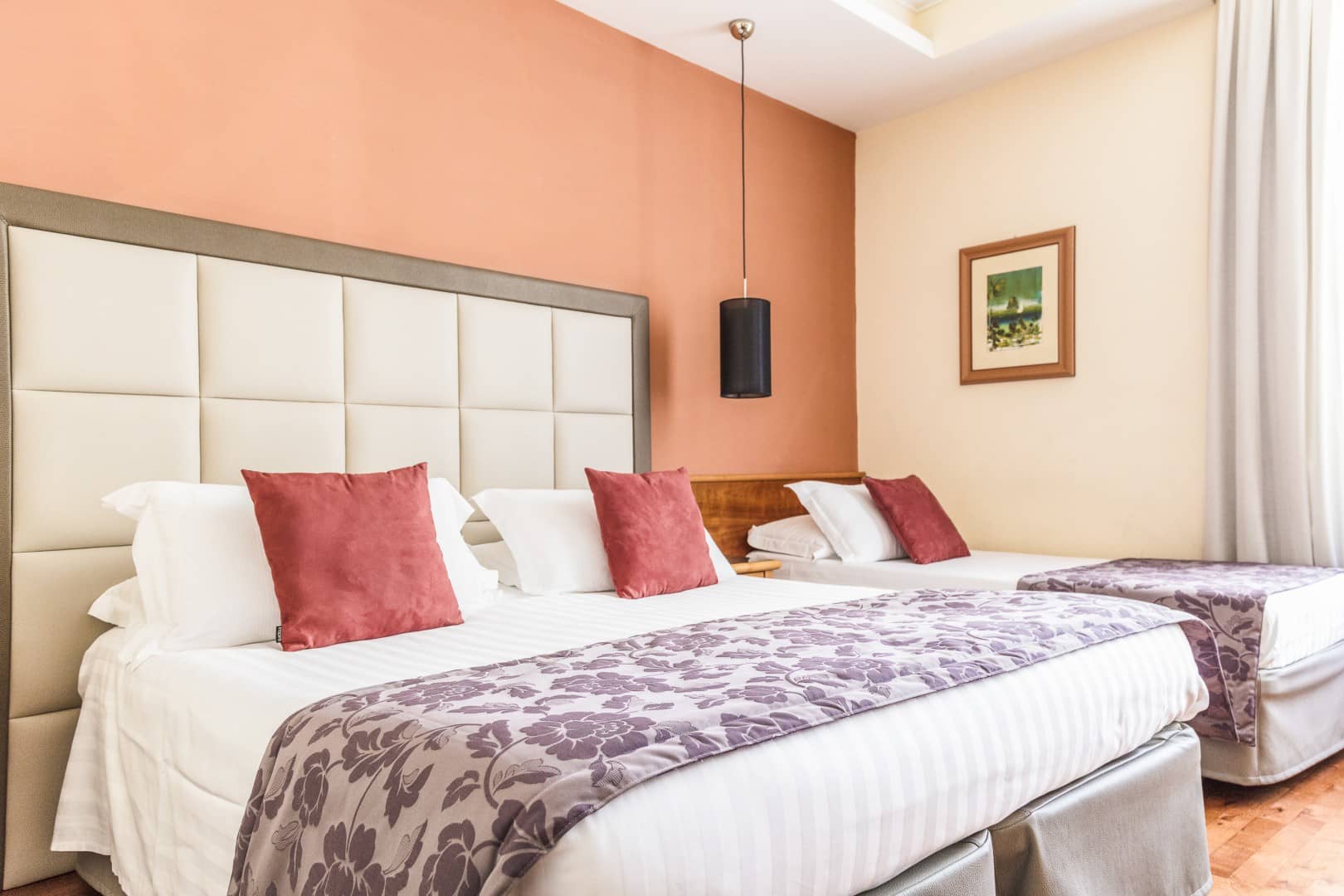 Deluxe Double Room with View Hotel Giolli Nazionale Rome3