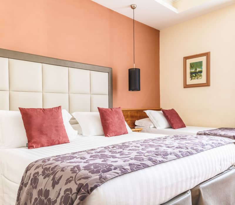Deluxe Double Room with View Hotel Giolli Nazionale Rome3