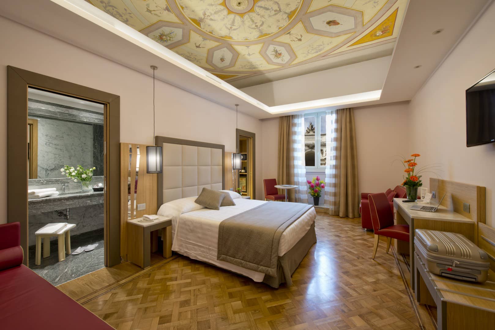 Executive Room with View Hotel Giolli Nazionale Rome2