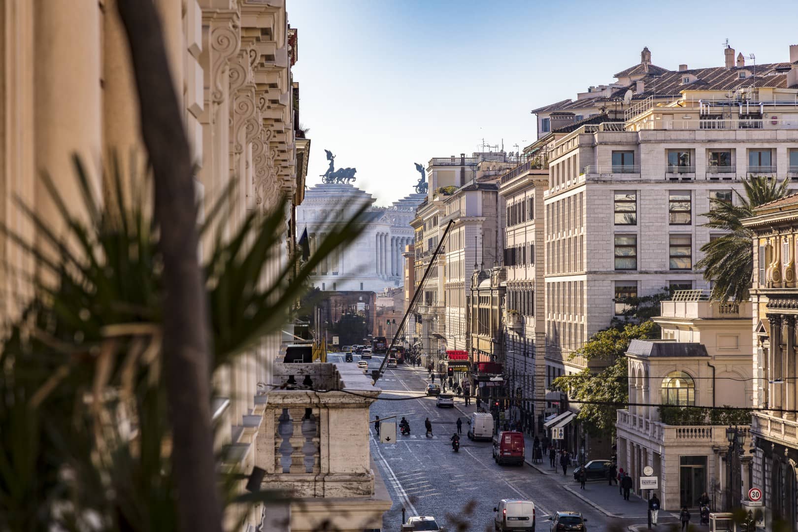 Double Room with View Hotel Giolli Nazionale Rome1