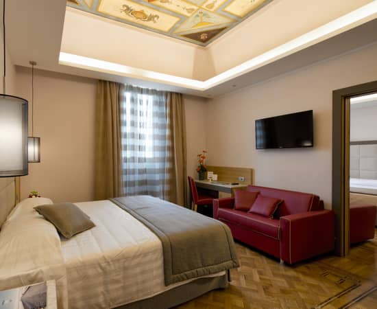 Deluxe Double Room with View Hotel Giolli Nazionale Rome