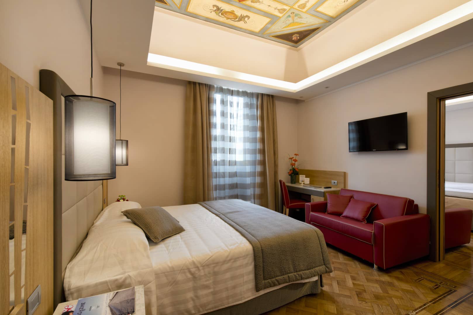Deluxe Double Room with View Hotel Giolli Nazionale Rome