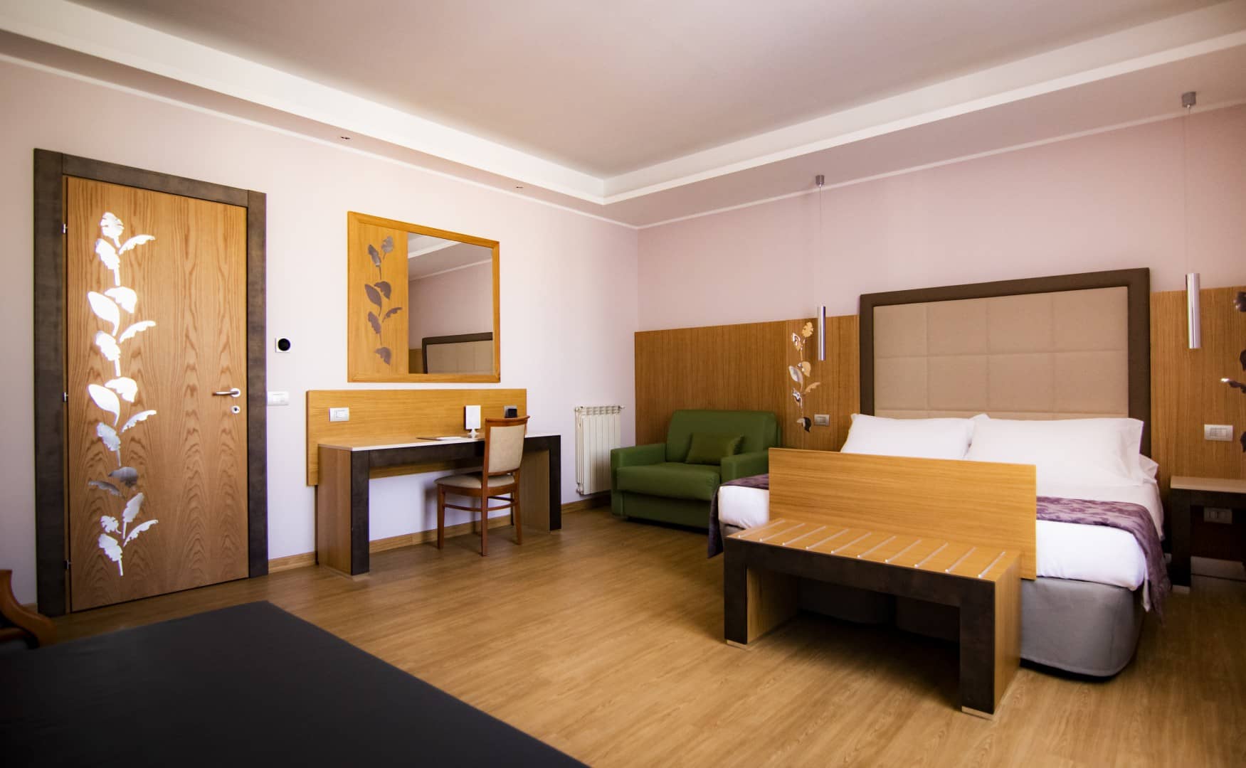 Quadruple Room with View Hotel Giolli Nazionale Rome